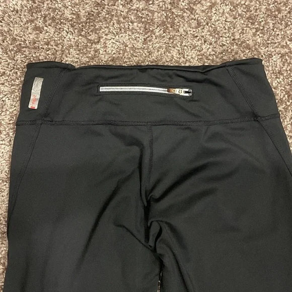 Zella Black Leggings with White Striping, Size XS - Picture 5 of 6